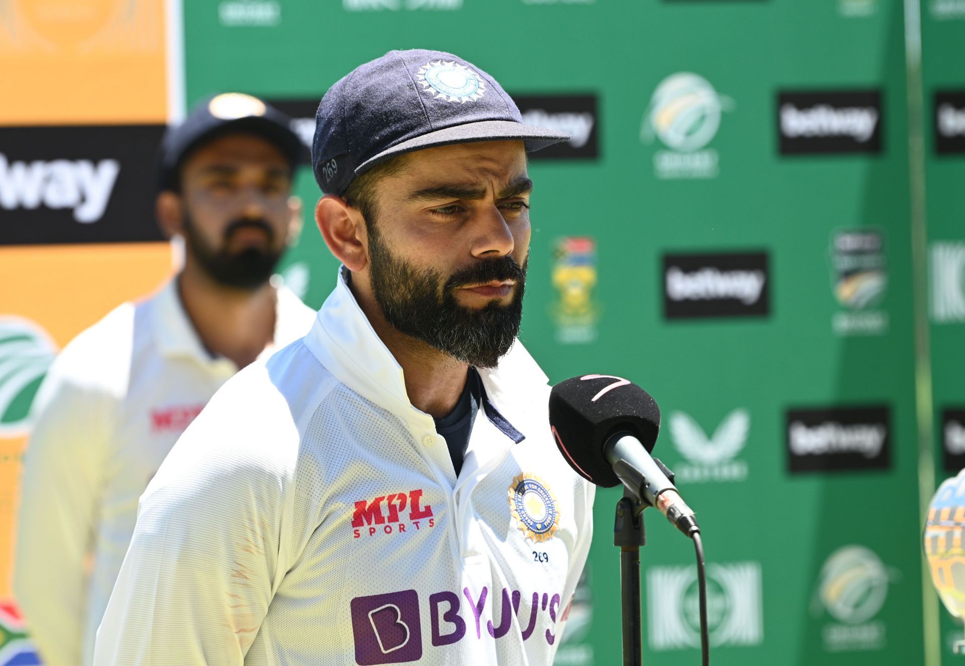 Kohli stepped down as Test captain after the Test series against South Africa