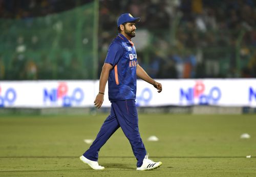 Rohit Sharma during the T20I series against New Zealand last year. Pic: Getty Images