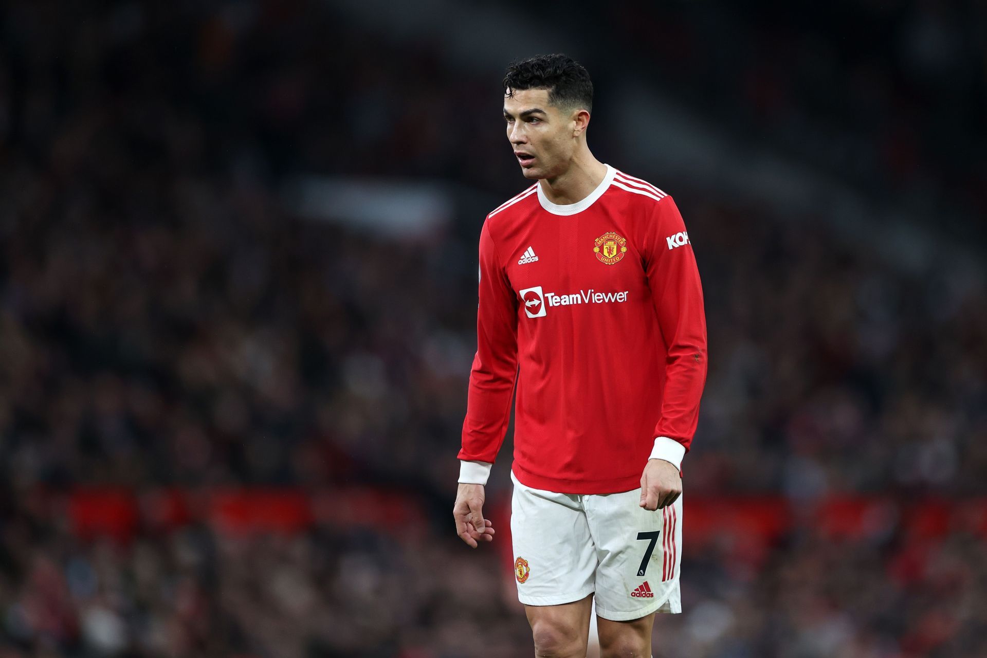 Cristiano Ronaldo is frustrated with Harry Maguire and Mason Greenwood.