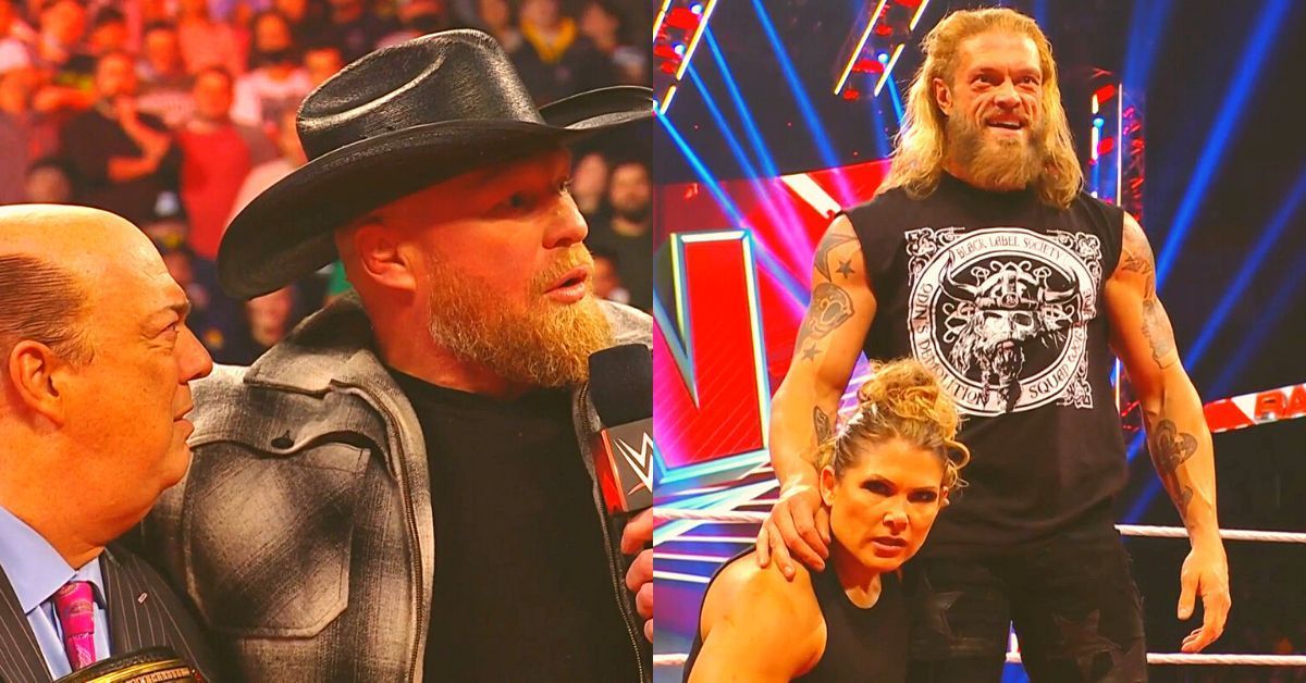 Lesnar was very confident tonight while Edge and Beth sent a message to the IT Couple