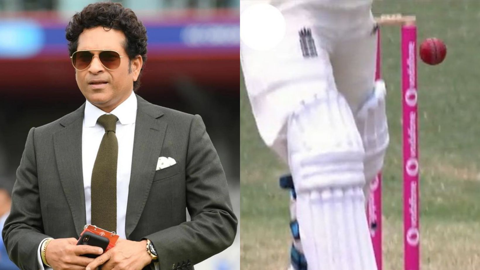 Sachin Tendulkar (L) asks for a &quot;hitting the stumps&quot; law.