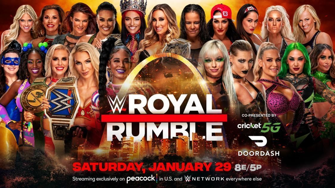 The 30-woman over-the-top-rope Royal Rumble match will see someone head directly to WrestleMania
