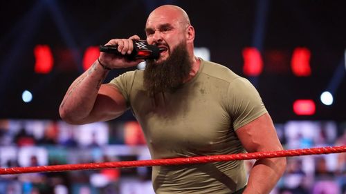 The former Braun Strowman isn't in a huge rush to wrestle full-time.