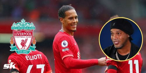 Ronaldinho praised van Dijk's performance against Palace.