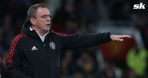 Manchester United manager Ralf Rangnick.