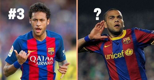 Neymar Jr. and Dani Alves