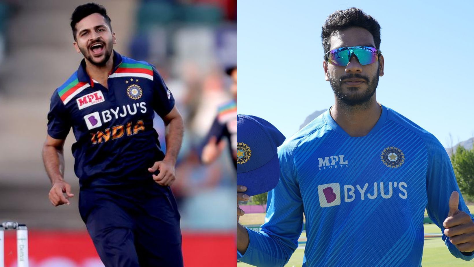 Shardul Thakur (L) and Venkatesh Iyer are likely out with niggles.