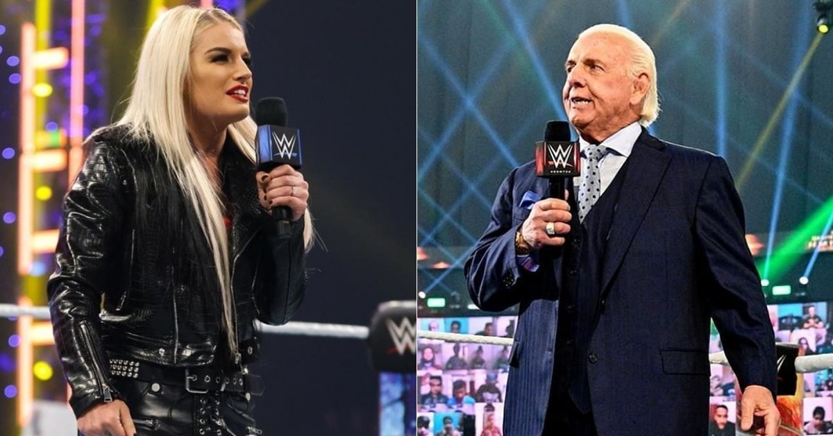 Ric Flair has explained why Toni Storm left WWE