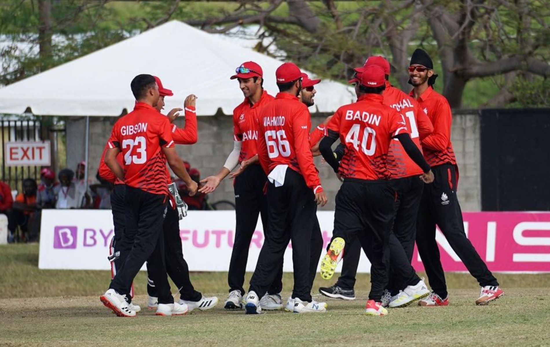 Canada U19 team. (Image source: Cricket Canada/Instagram)