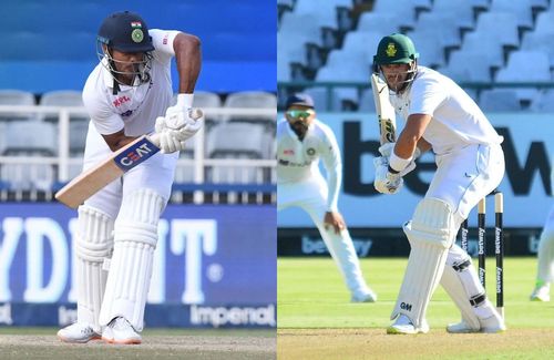 Mayank Agarwal (left) and Aiden Markram. Pics: Getty Images