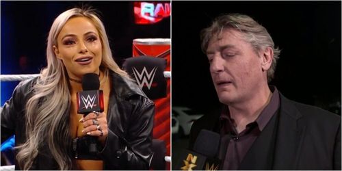 Liv Morgan and former NXT General Manager William Regal