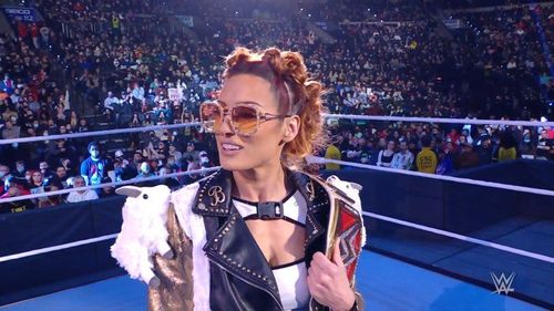 The RAW Women's Champion Becky Lynch