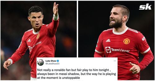 Shaw's old tweets reveal his allegiance and he isn't a big CR7 fan