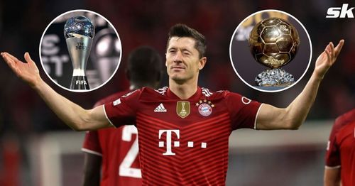 Robert Lewandowski took a swipe at the Ballon d'Or