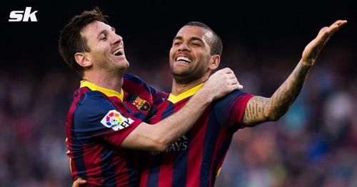 Dani Alves hopes Lionel Messi will return to Barcelona in the near future