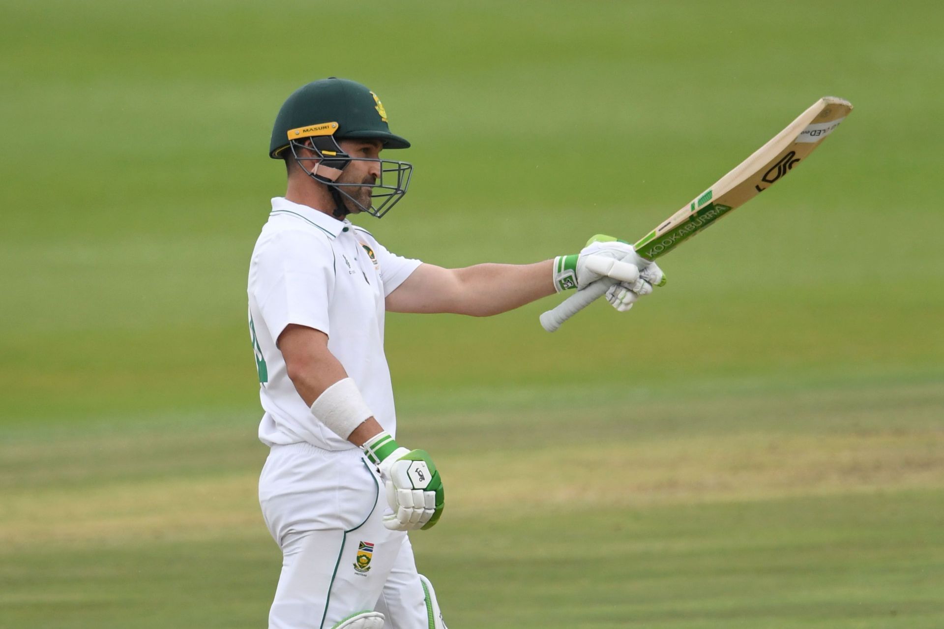 Dean Elgar&#039;s knock helped South Africa register a convincing win