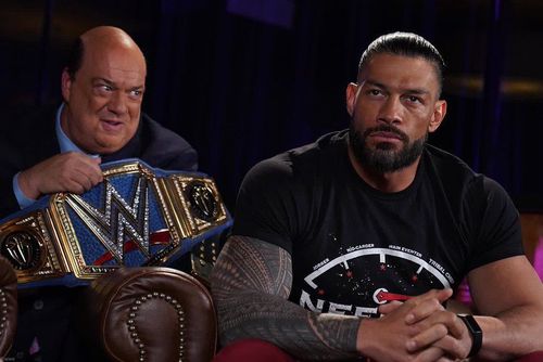 Roman Reigns and Paul Heyman on SmackDown