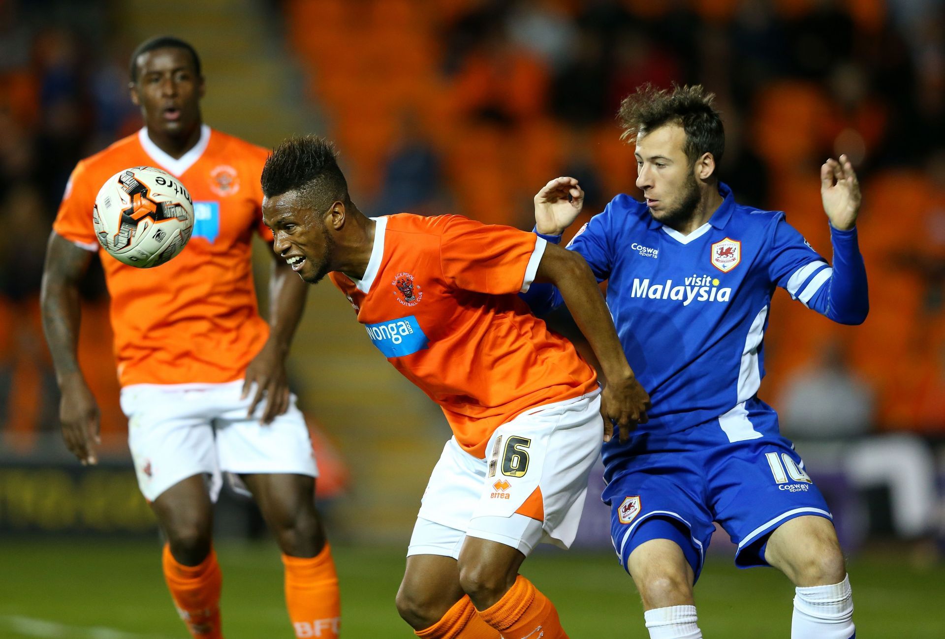 Cardiff City and Blackpool lock horns on Saturday