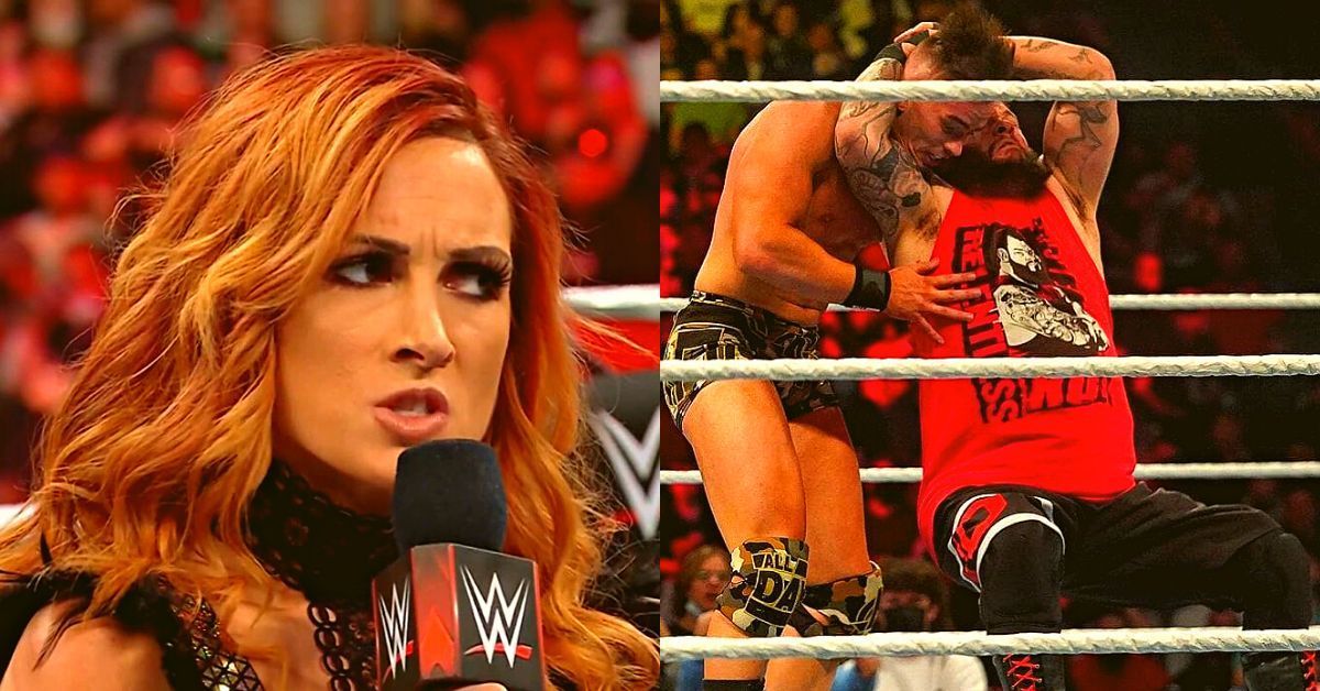 It was a rough night for Becky while Owens pulled double duty