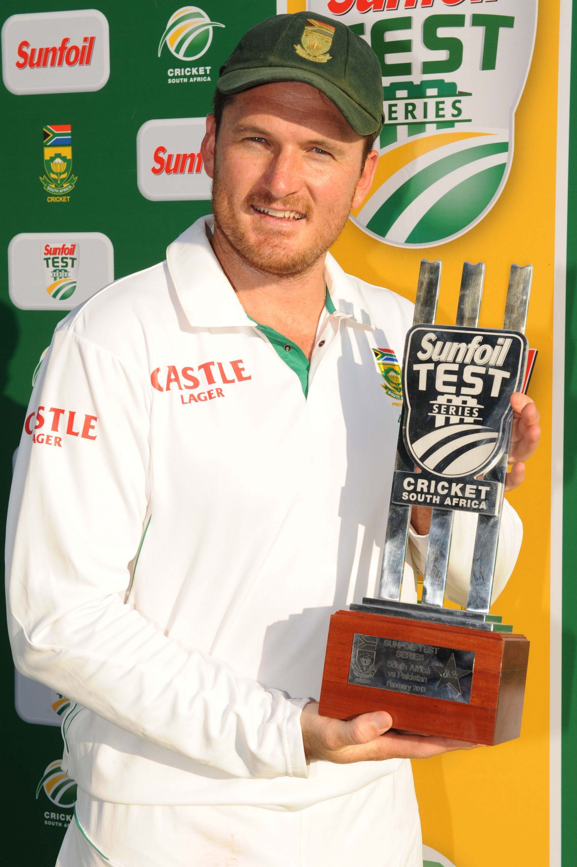 Graeme Smith during South Africa v Pakistan - 3rd Test Match