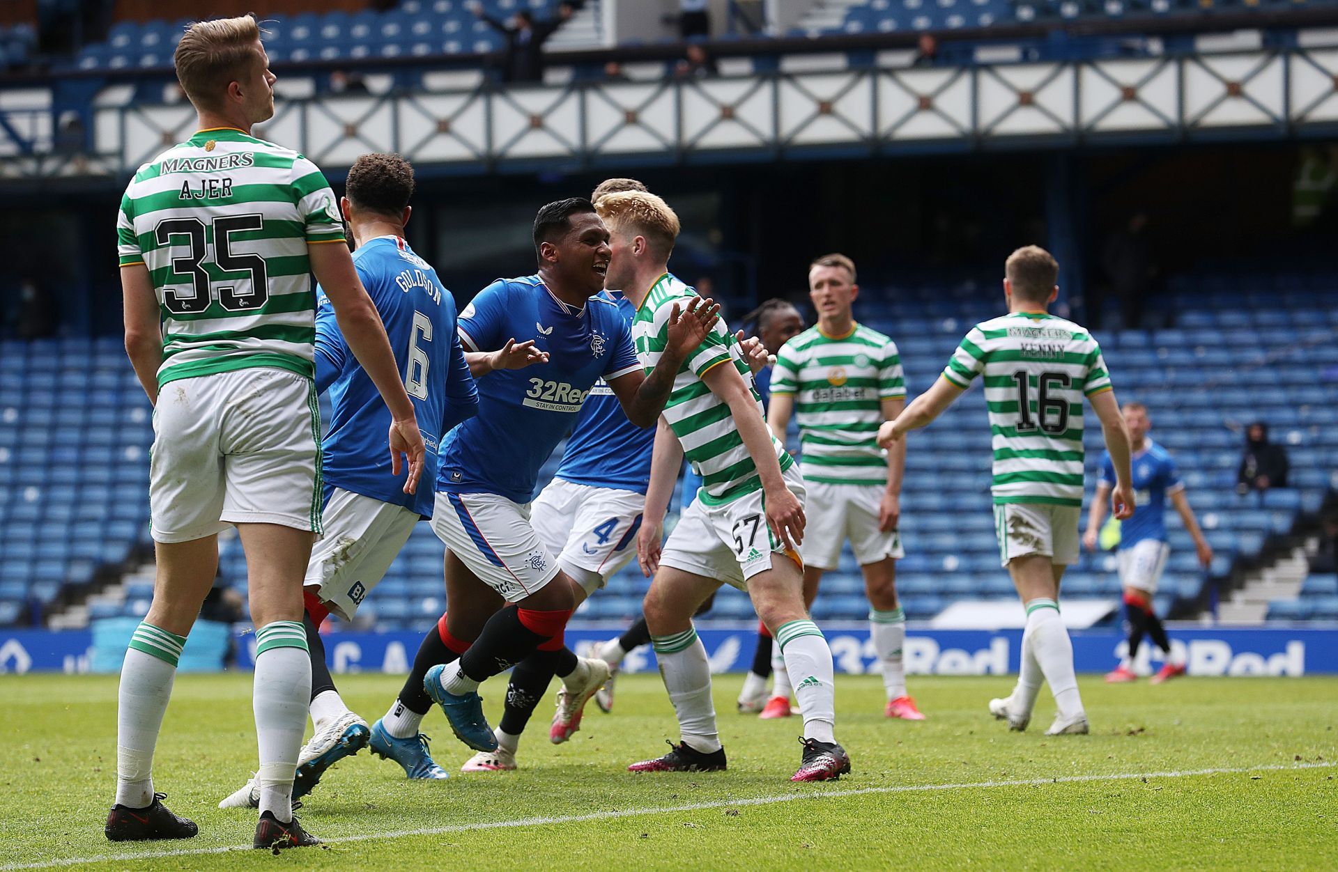 Celtic face Rangers on Wednesday