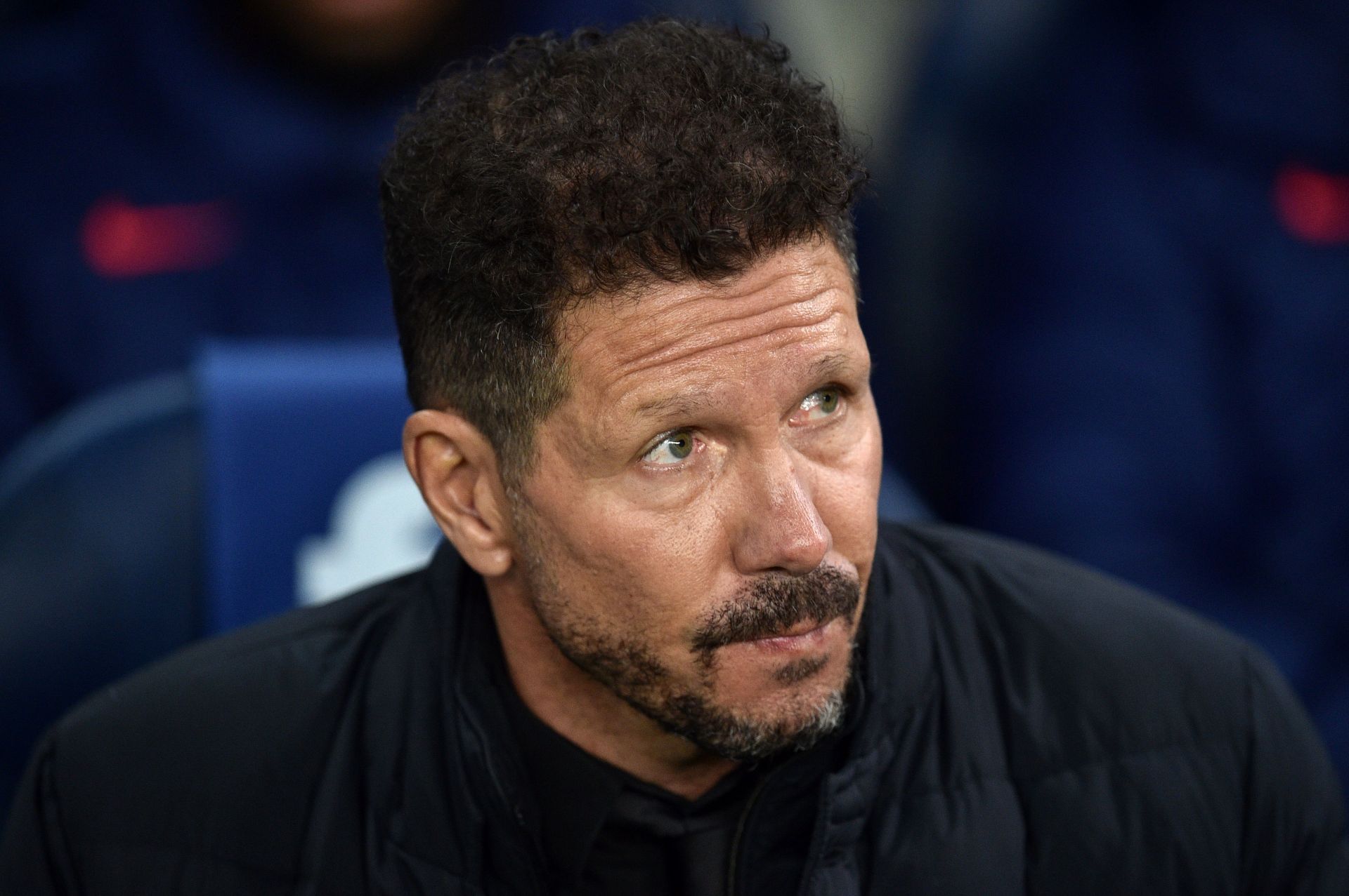 Simeone took aim at Xavi before the game