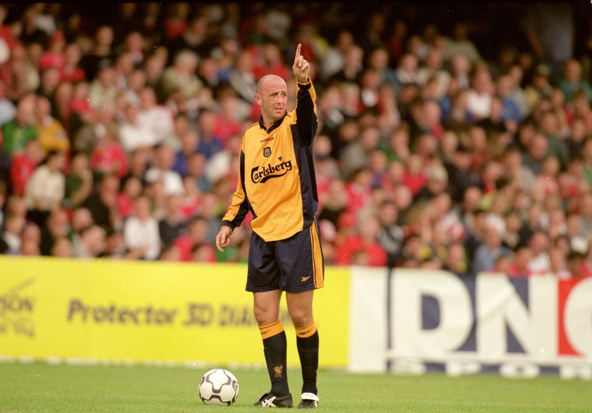 McAllister in action against Benfica in a pre-season friendly