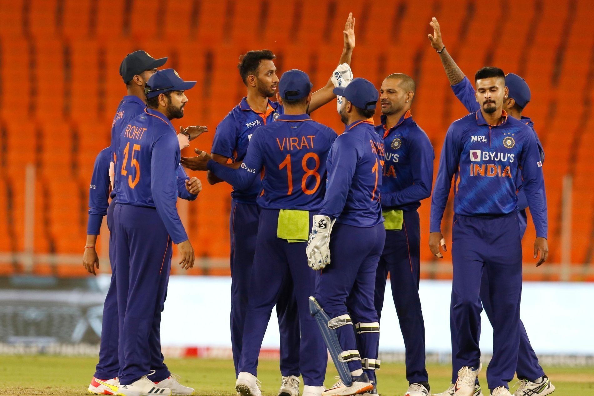 Team India dominated the ODI series against West Indies. Pic: ICC