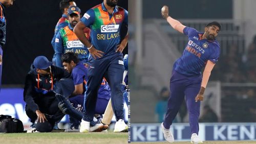 Ishan Kishan (L) and Jasprit Bumrah. (PC: BCCI)