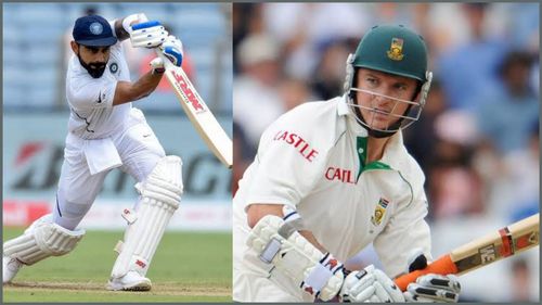 Virat Kohli (L) and Graeme Smith (R) have been very successful captains in the Test format