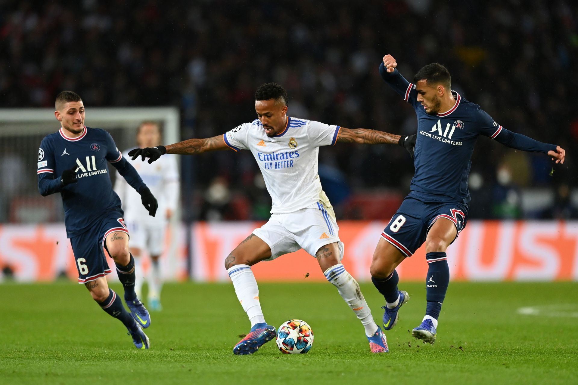 Real Madrid struggled to break free against PSG