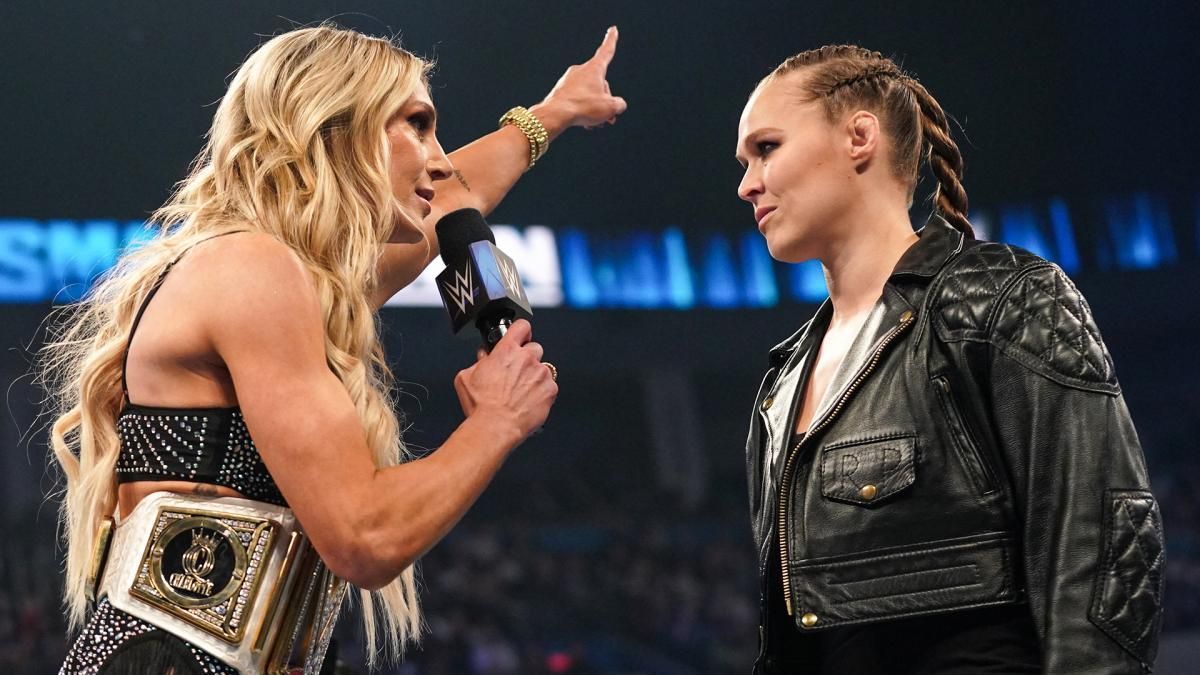 Ronda Rousey picked her opponent for WrestleMania in style