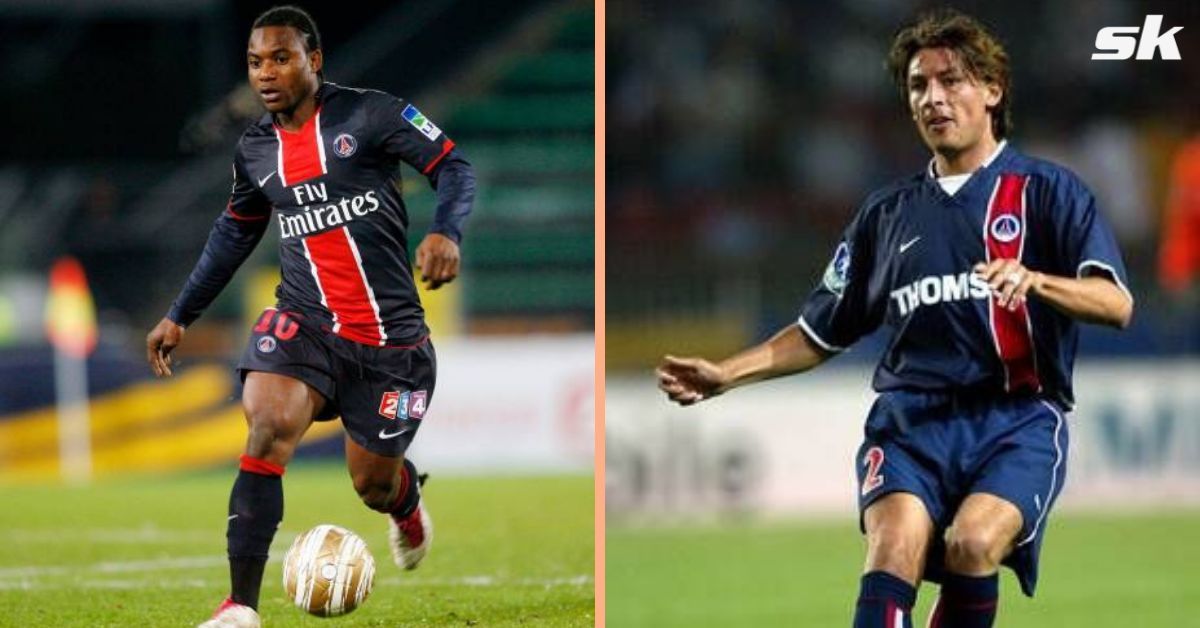 There are some known names who played for PSG once, but are now almost forgotten