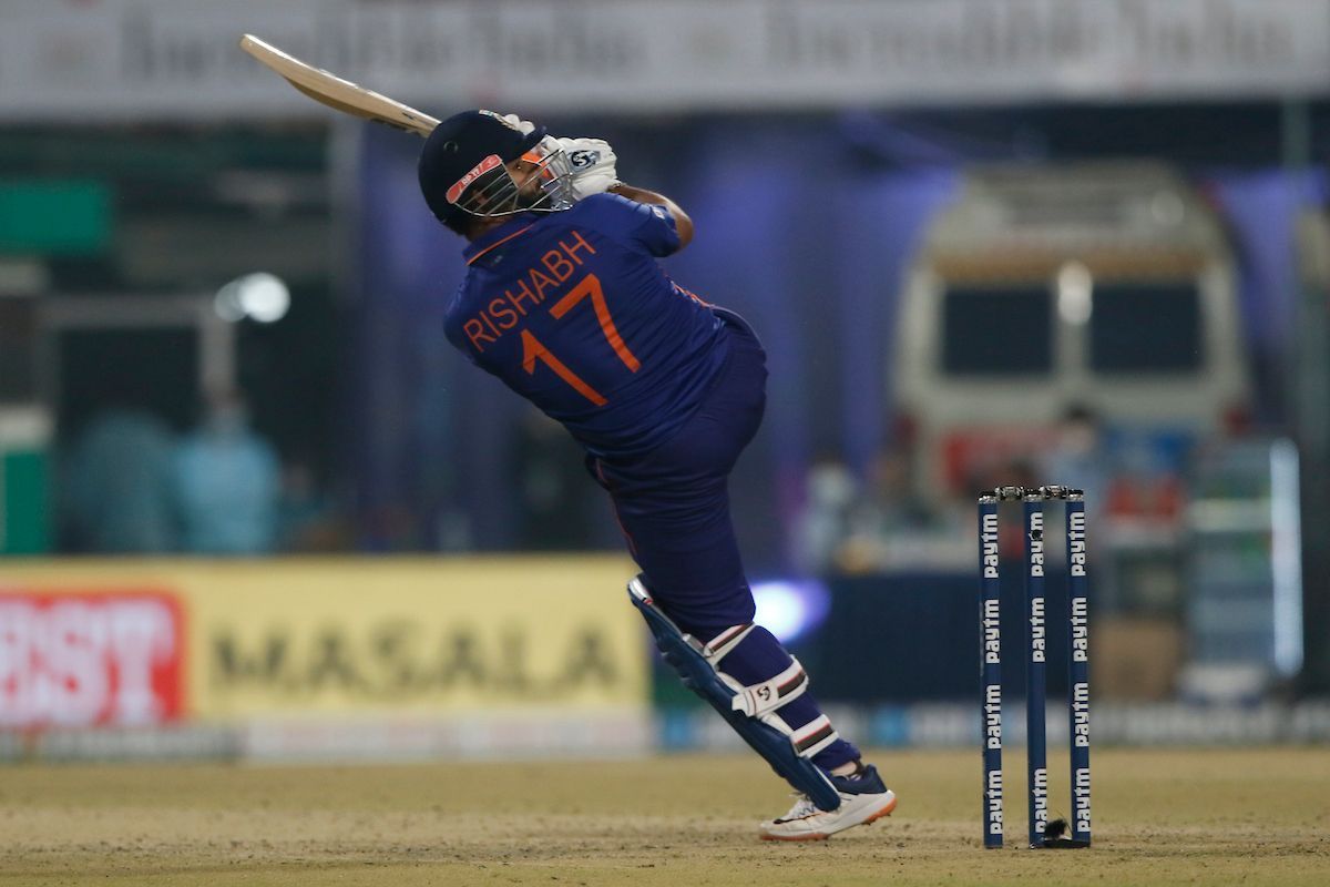 Rishabh Pant led the batting display with a tasty fifty