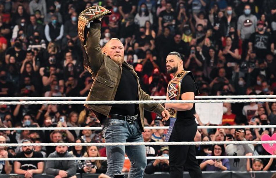 WWE WrestleMania 38 में रोमन रेंस और ब्रॉक लैसनर के बीच होगा शानदार मुकाबला