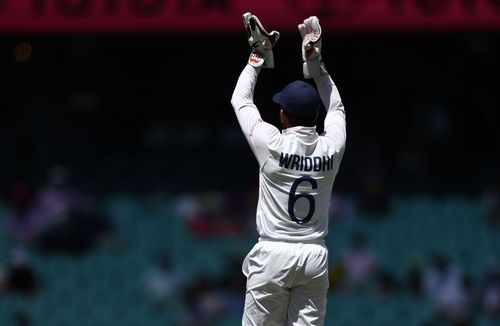 Wriddhiman Saha may have played his last Test for India. Pic: Getty Images