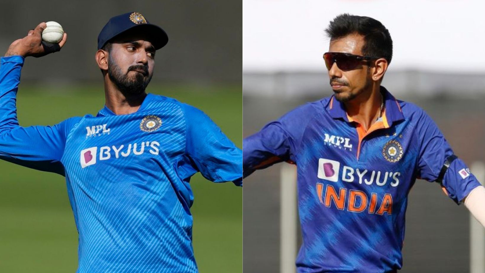 KL Rahul (L) is out with a &#039;niggle&#039;, Yuzvendra Chahal is rested.