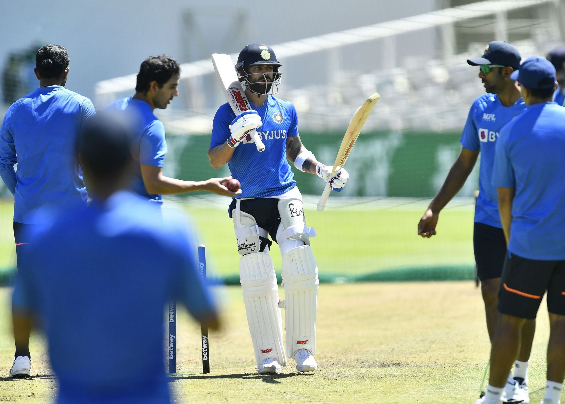 Team India have begun their training ahead of the ODI series against West Indies