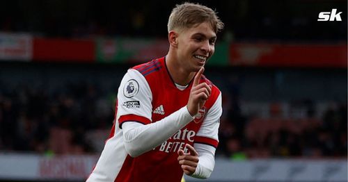 Emile Smith Rowe is the Gunners' top-scorer of the ongoing season with 10 strikes