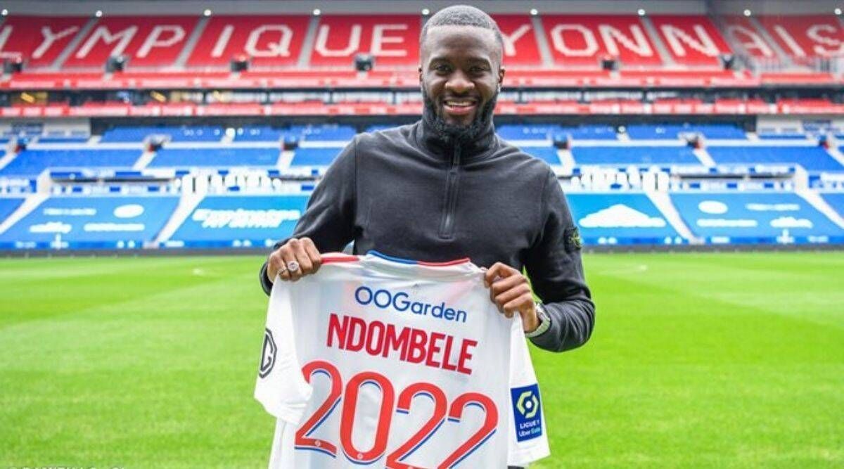 Tanguy Ndombele returned to Lyon on a loan deal.