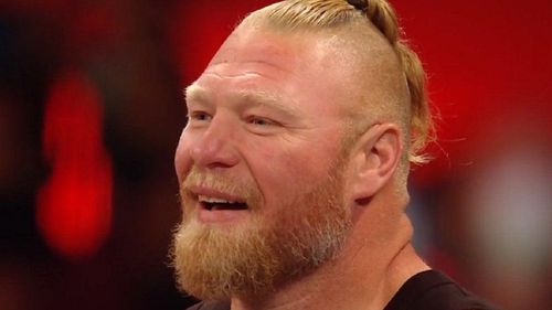 Lesnar's ponytail look was the result of an amusing conversation with his kids