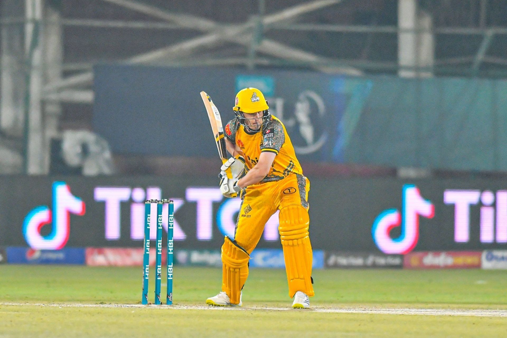 Tom Kohler-Cadmore of Peshawar Zalmi. Courtesy: PSL Twitter