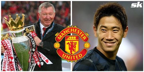 Shinji Kagawa (right) has looked back on his Old Trafford days.