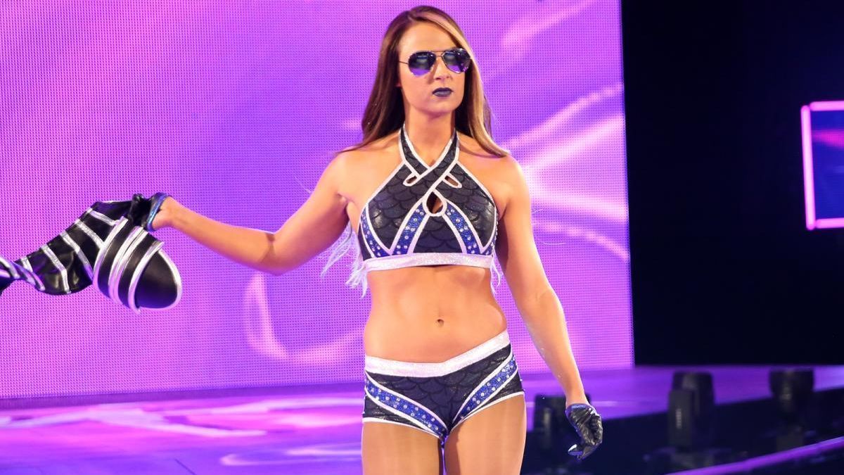 Tenille Dashwood as Emma in WWE