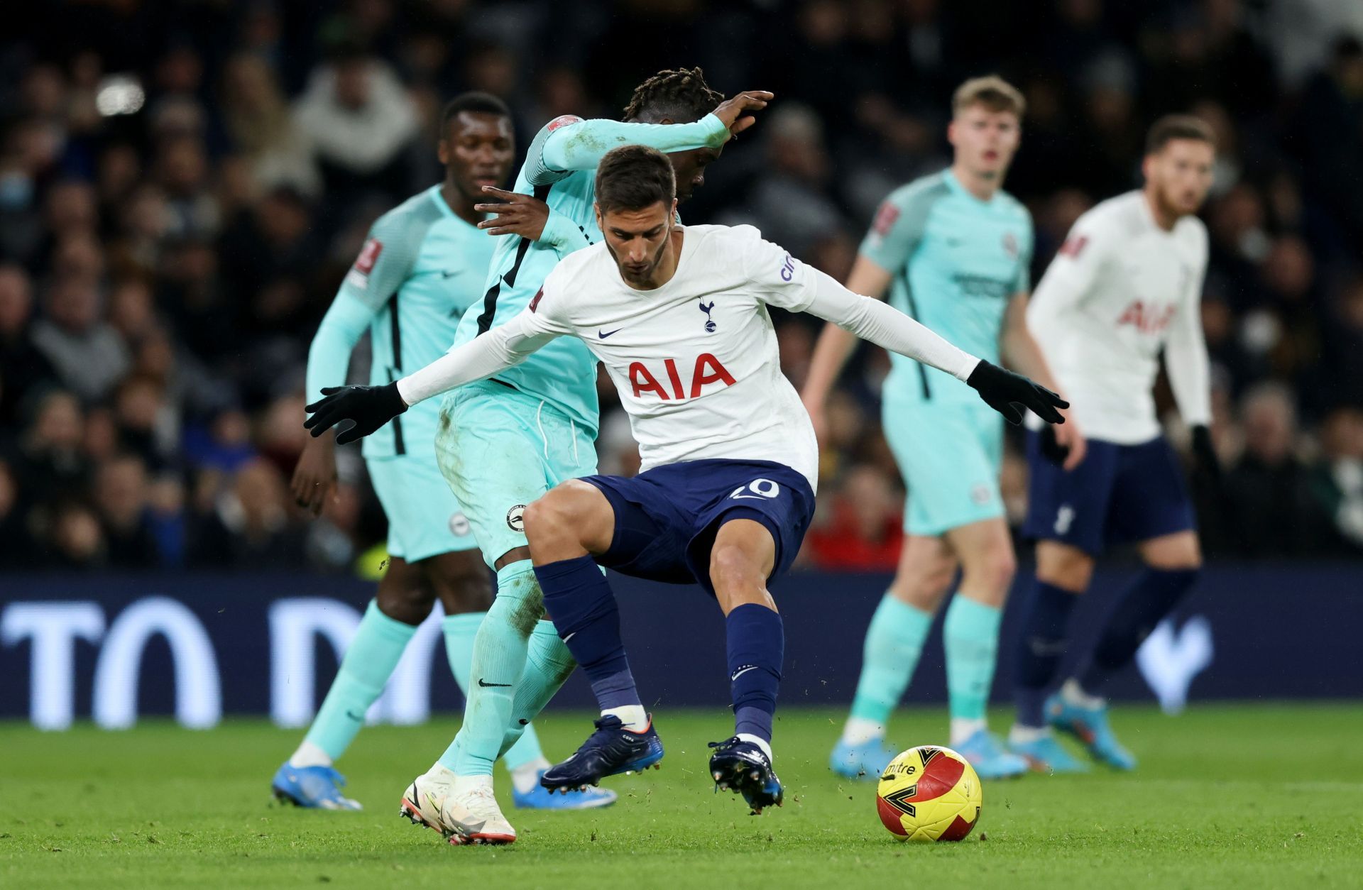 Bentancur in action for Spurs