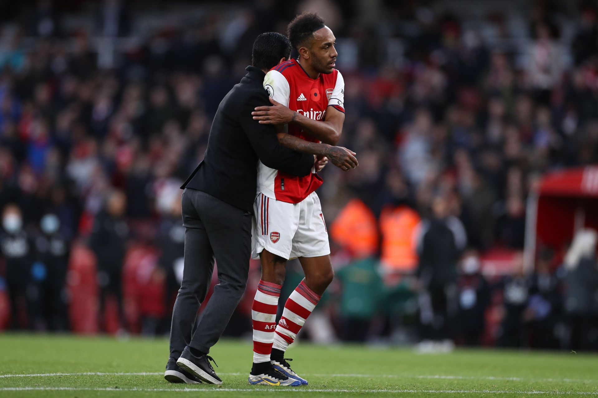 Arteta and Aubameyang&#039;s relationship turned sour in December