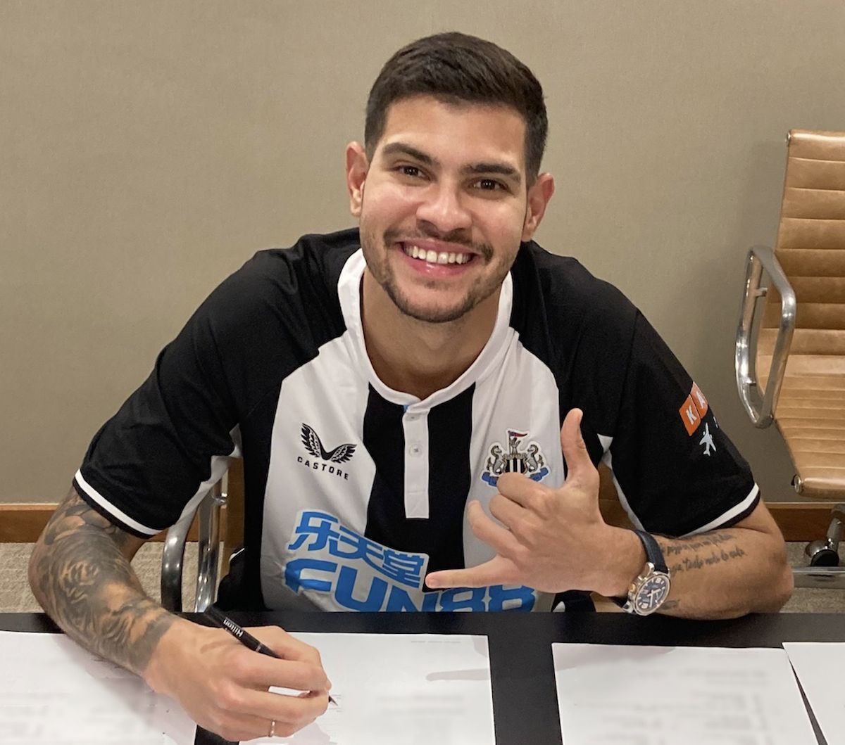 At &euro;42.1 million, Bruno Guimaraes is Newcastle&#039;s second-most expensive signing ever.