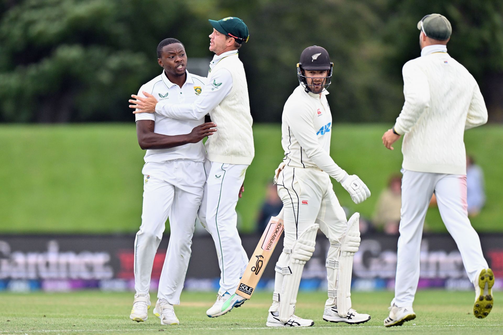 New Zealand v South Africa - 2nd Test: Day 2