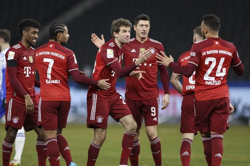 Bayern Munich play RB Leipzig on Saturday