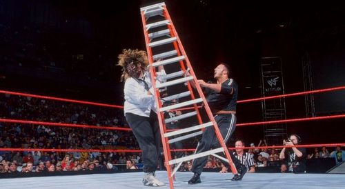 The Rock and Mankind locked horns in one of WWE's greatest feuds ever in 1998-1999